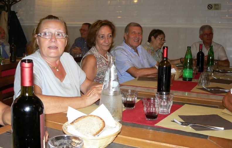 3° raduno a Roma - 23-25 settembre 2013 - 3° giorno - foto___026 - Ostia - cena tipica romana alla ''Buzzicona''